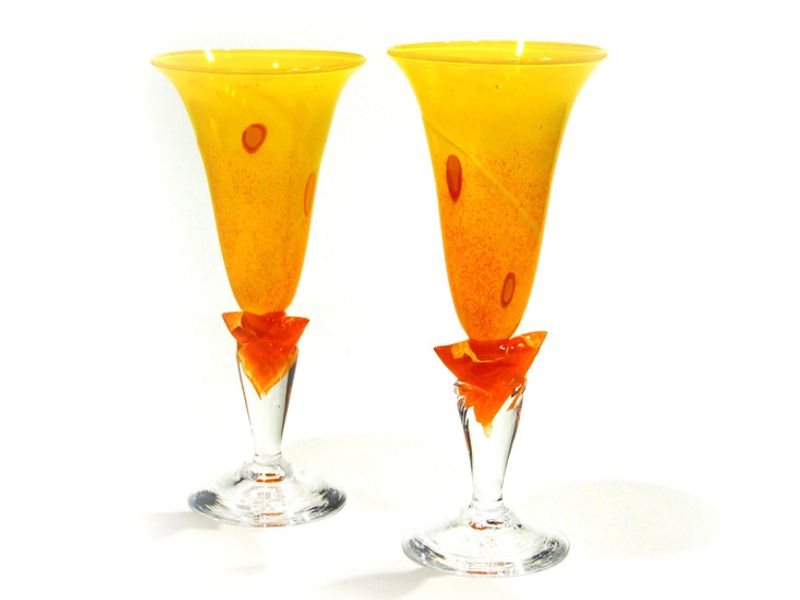 Solpiler - Gul/orange