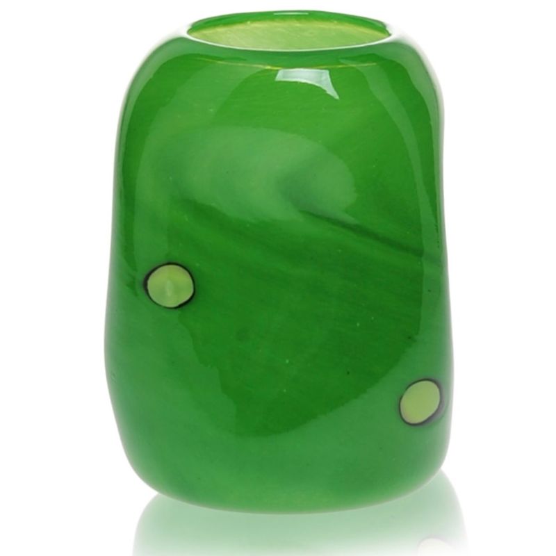 Kunstglass - Liten Cirkus vase. 