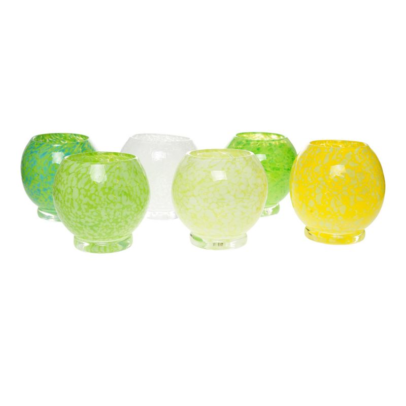 Årstid bordlykt, Grønn og turkis