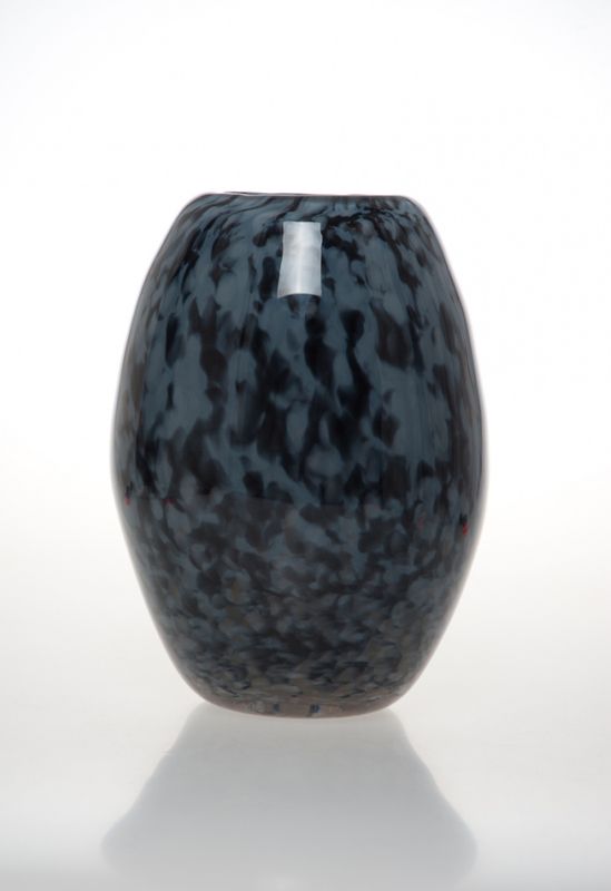 Natur vase mørk grå