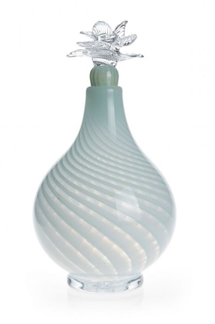 Hovedbilde Kunstglass - karaffel isblå