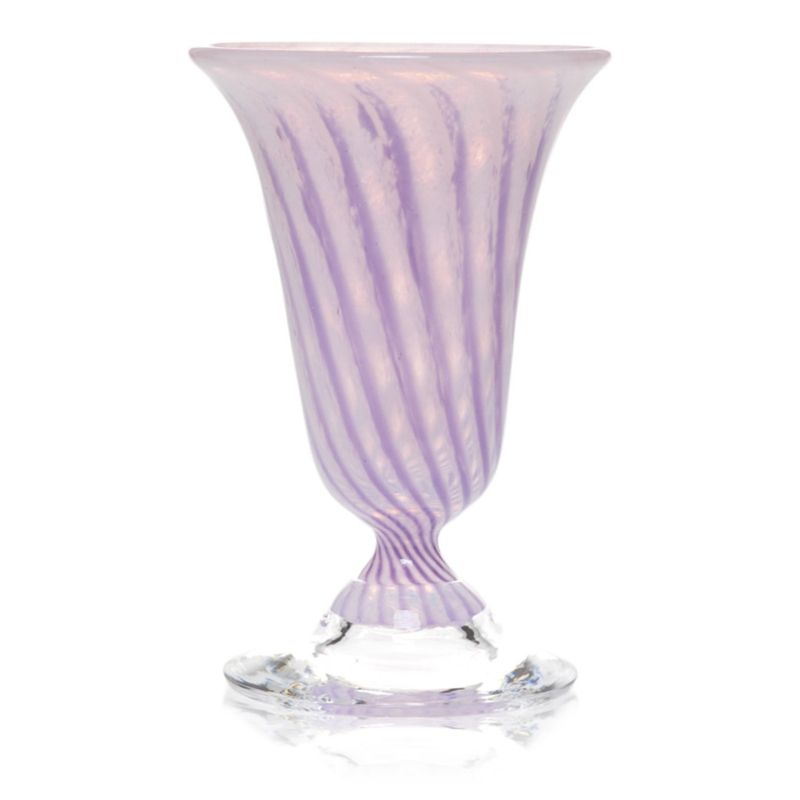 Kunstglass Sommerminner rosa - små