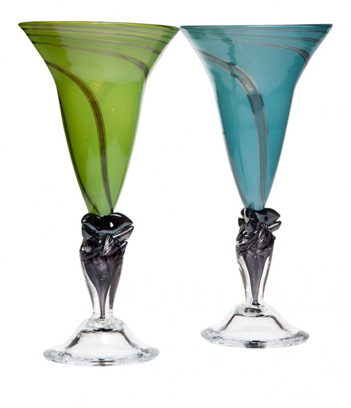 Kontrast - turkis og grønn