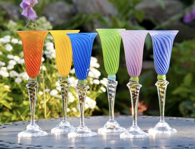 Hovedbilde Kunstglass - Sommerminner ...