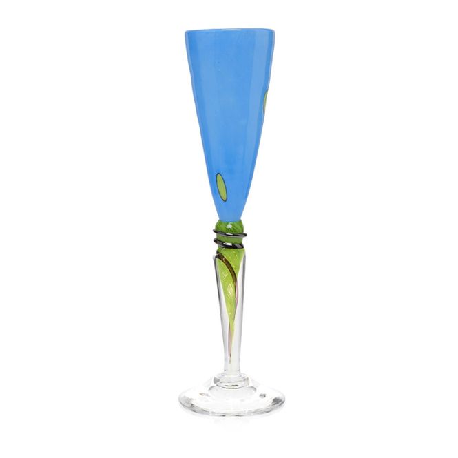 Hovedbilde Kunstglass - Cirkus - Lysblå, ...