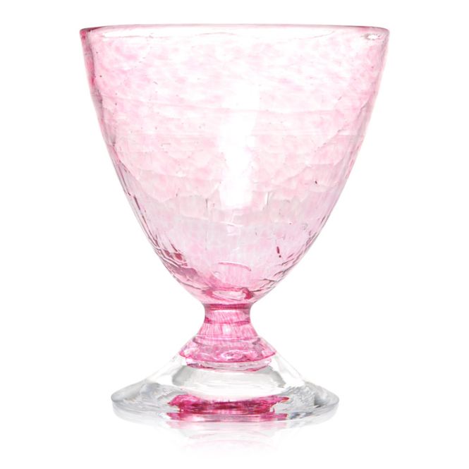 Hovedbilde Rustikk småglass, blek rosa 