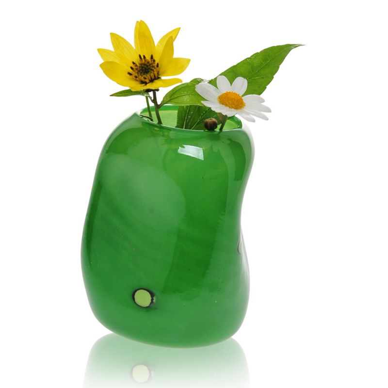 Kunstglass - Liten Cirkus vase. 