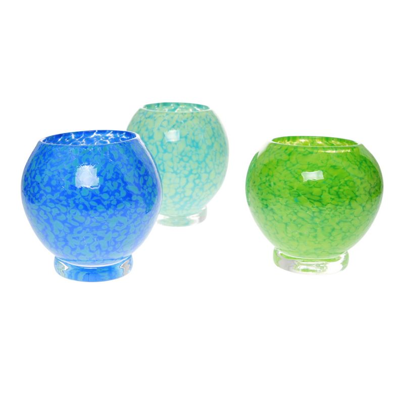 Årstid bordlykt, Mørkeblå og lyseblå