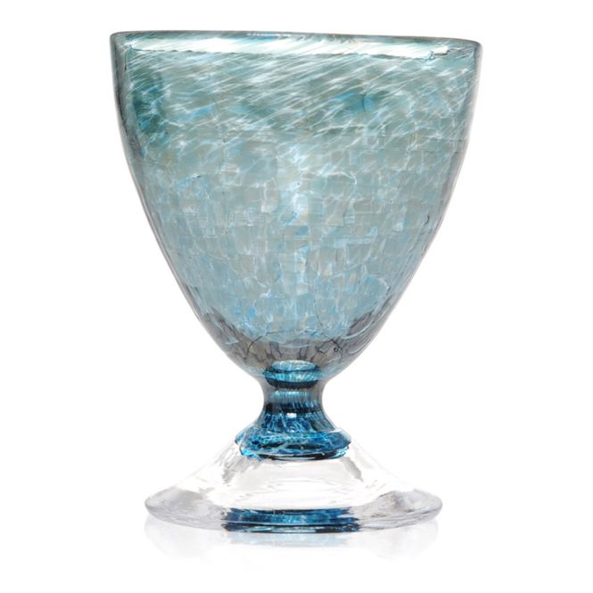 Hovedbilde Rustikk småglass, havblå