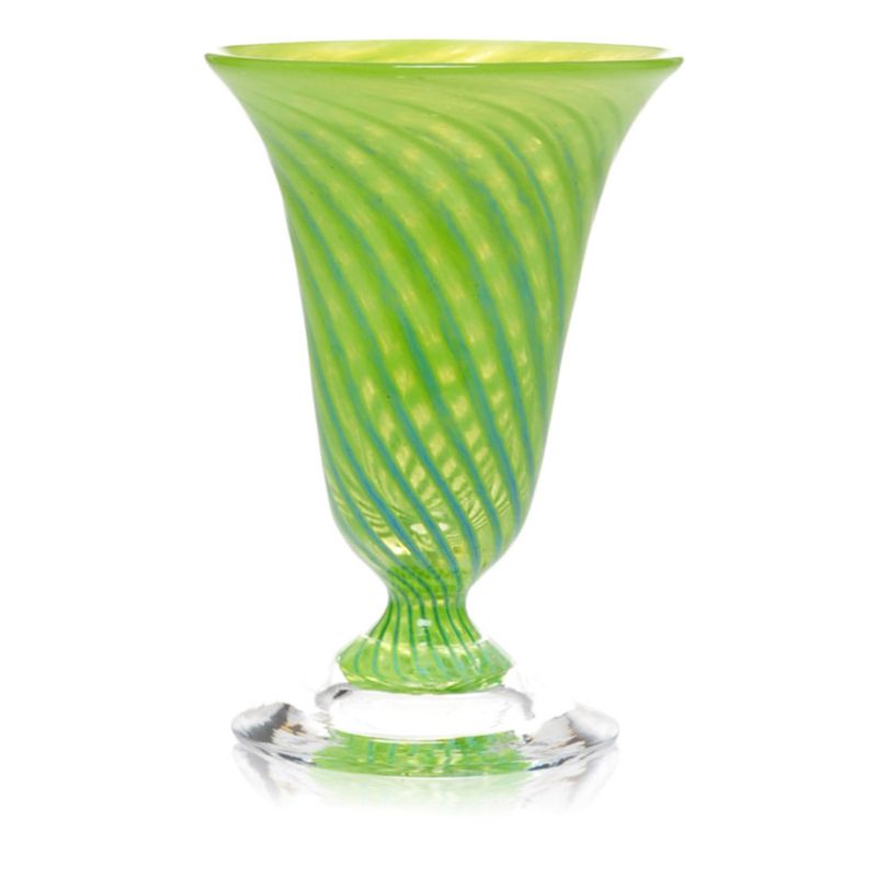 Kunstglass Sommerminner lys grønn - små