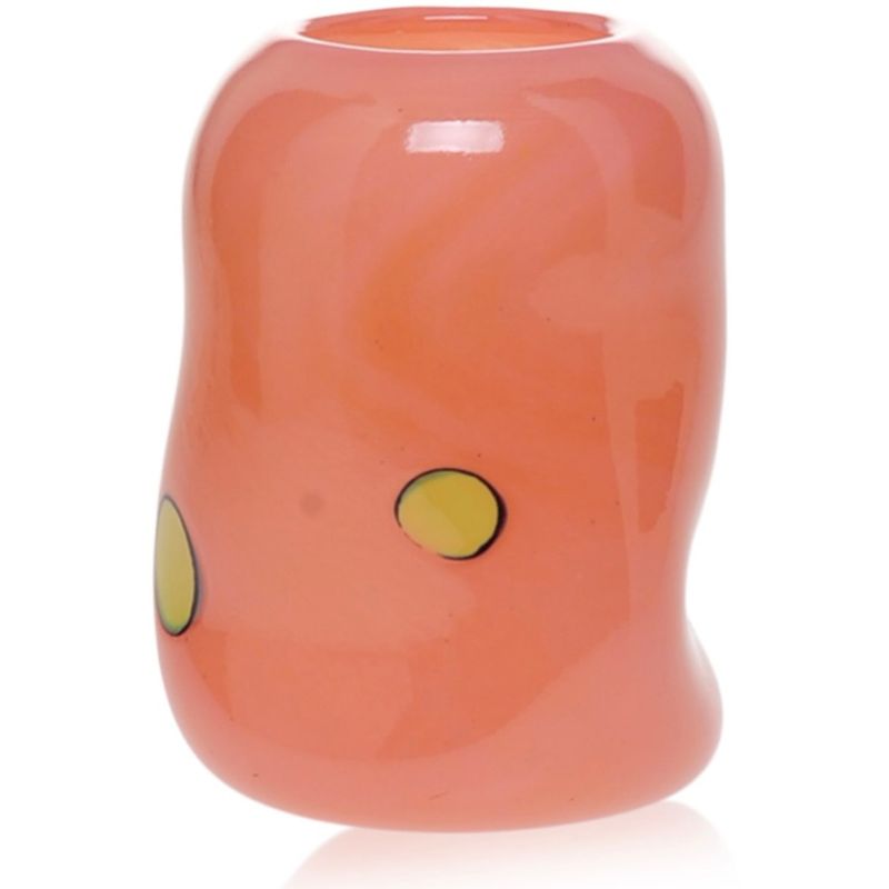 Kunstglass - Liten Cirkus vase. 