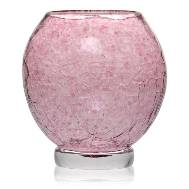 Rustikk bordlykt, lilla